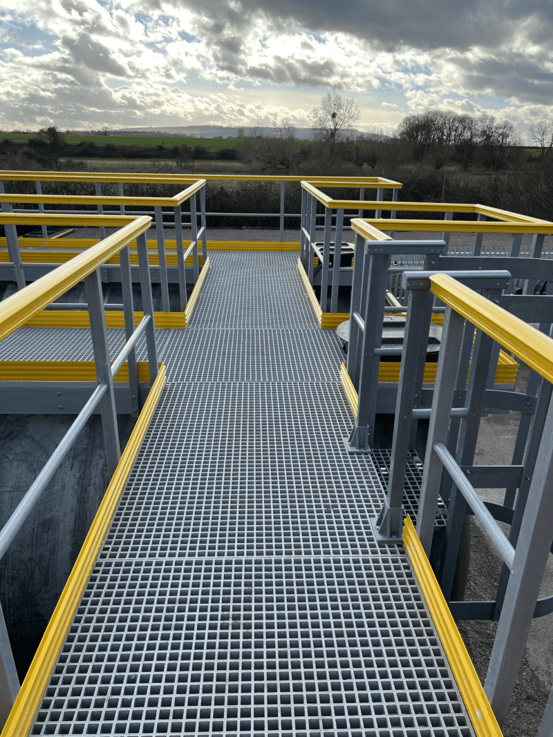 GRP Raised Walkways - Fibex Composites